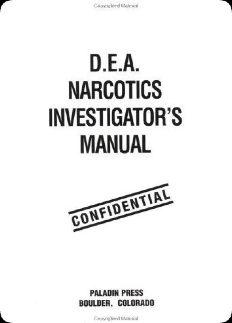 DEA راهنمای بازرس مواد مخدر